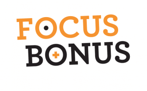 logo focus bonus fond blanc